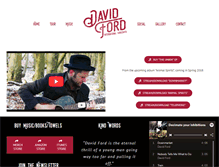Tablet Screenshot of davidfordmusic.com